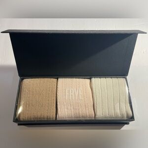 Frye Women Socks - Beige.Pink. White